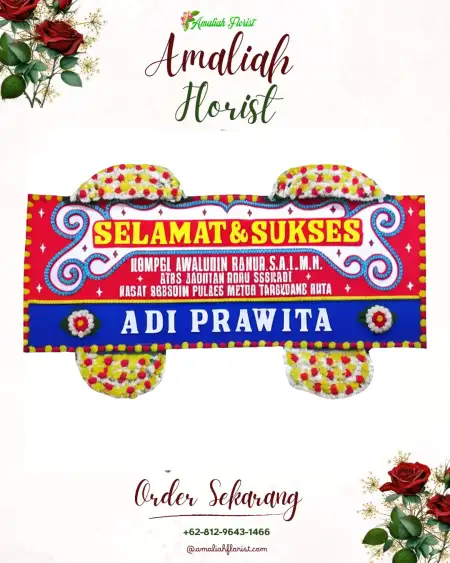 Papan Bunga Ucapan Selamat Banjarwinangun